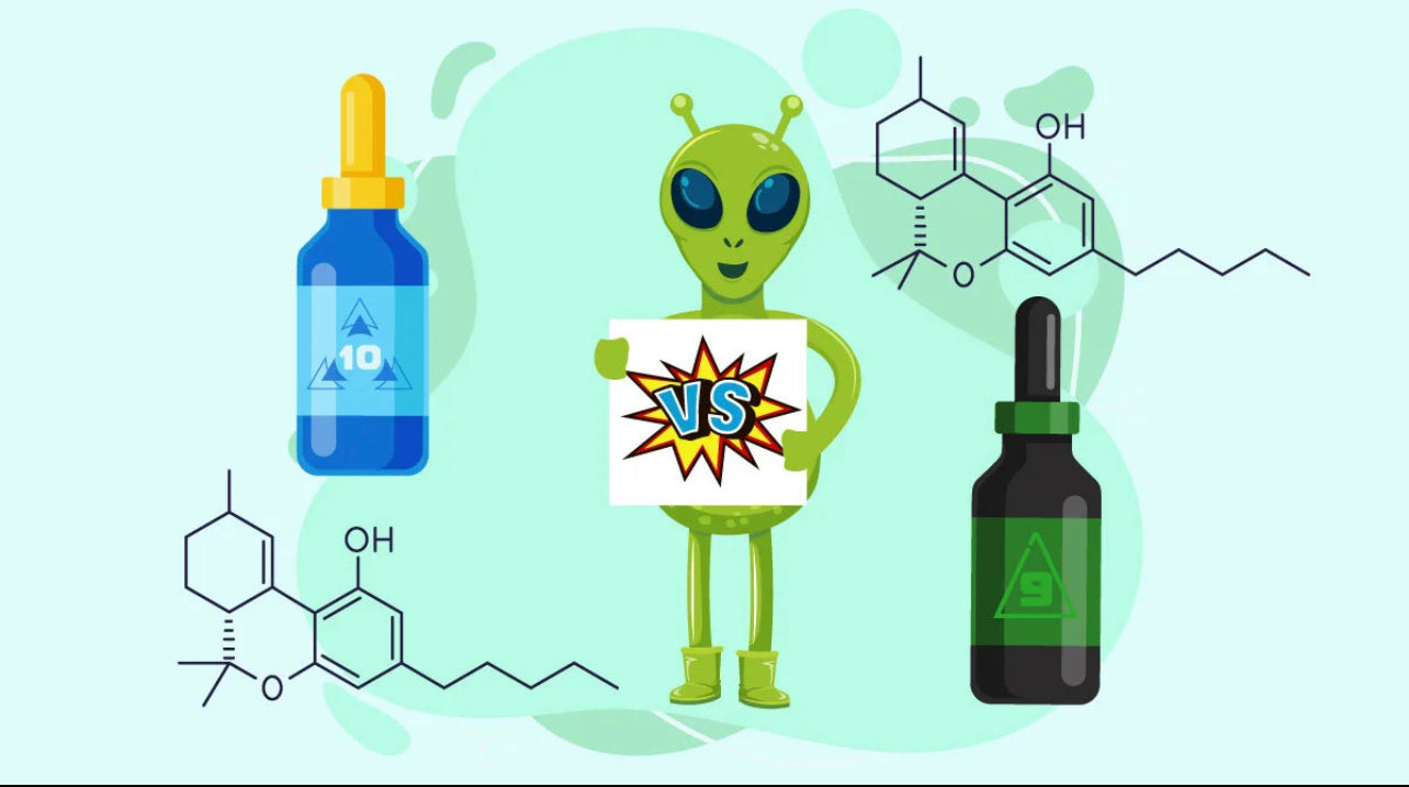 Delta 10 vs Delta 9 thc
