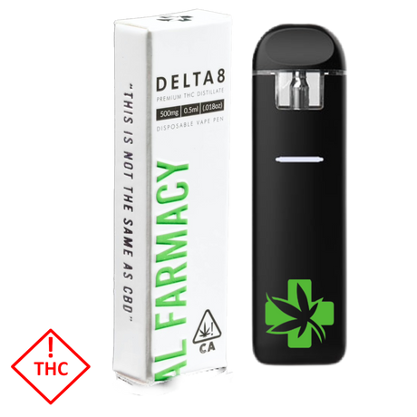 Official Farmacy delta 8 disposable premium thc vape pen